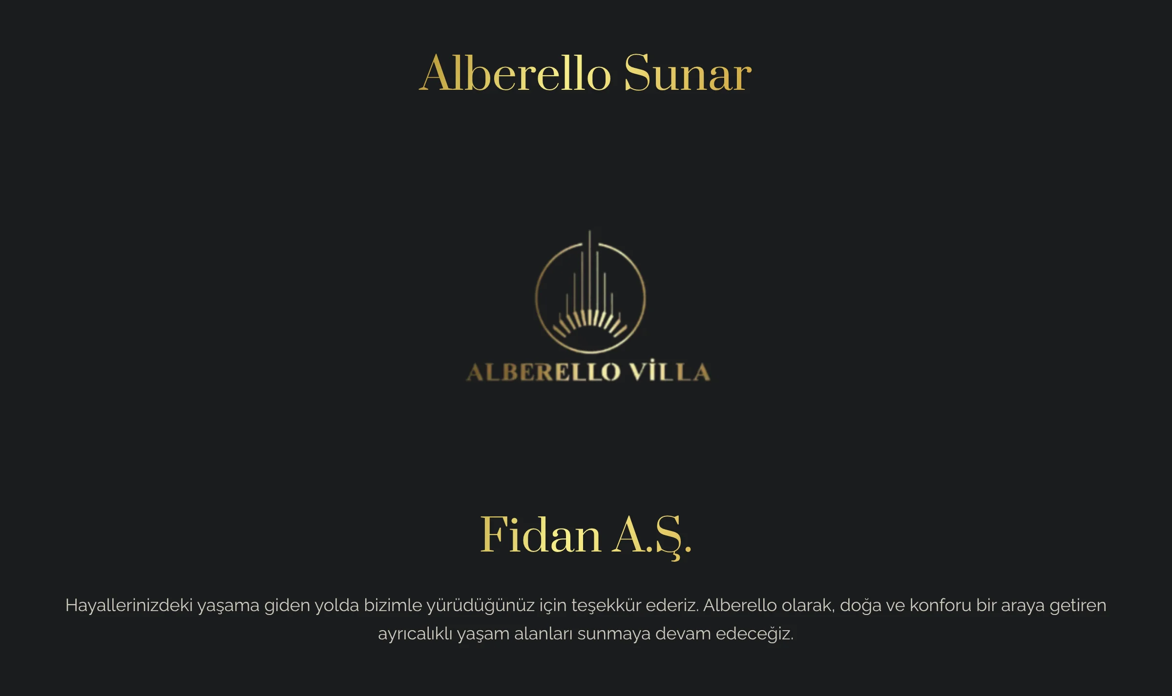Alberello Sunar