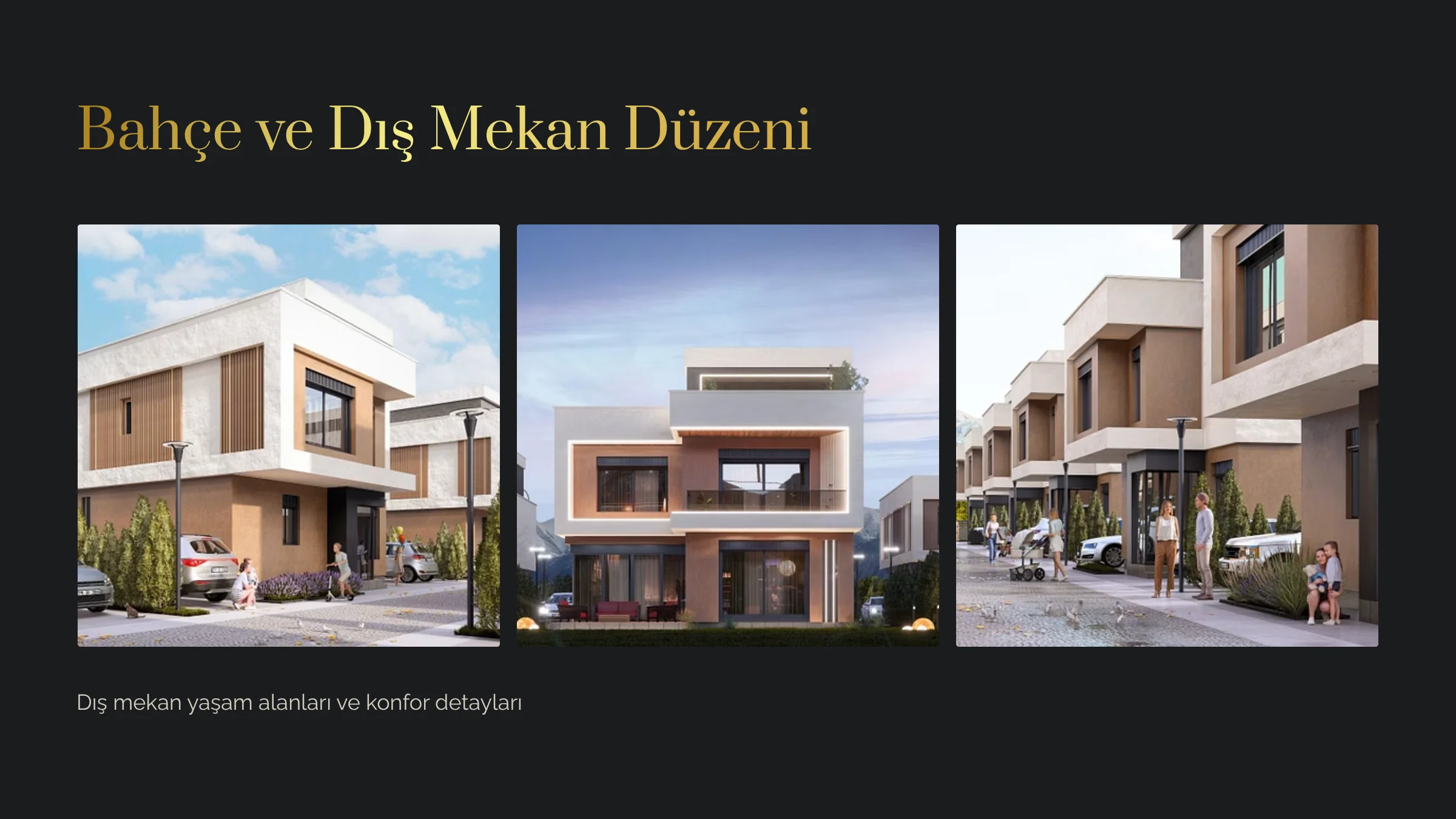 Bahce ve Dis Mekan Duzeni